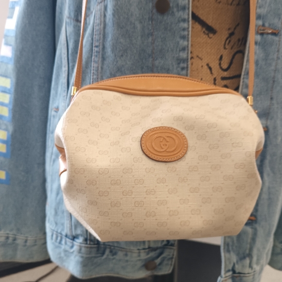 Authentic Vintage Gucci Micro G Crossbody - Picture 1 of 7